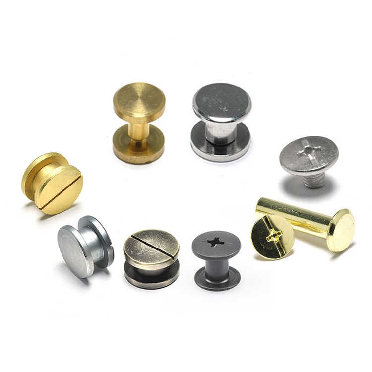 M3 M4 M5 M6 M8 M10 M12 Stainless Steel 304 Wood Furniture Metal Sheet Book Leather Rivet Barrel Nut Torx Pin Chicago Scr