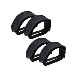 Ztc471 – paire de couvre-pédales de vélo noirs antidérapants, pour sangles de retenue de pédales de vélo multi-usages - Product Image 3