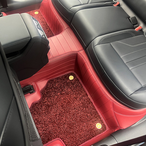 Accessoires d'intérieur de voiture en cuir Nappa à couverture complète personnalisés 360 coussinets de pied adaptés à <span class=keywords><strong>Audi</strong></span> Q5 A4 A6 - Product Image 3