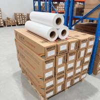 Autocollants en vinyle brillant vierges imprimables, amovibles, auto-adhésifs, résistants à l'eau et écologiques, en rouleau, 4mil 6mil, pour piste de danse de mariage