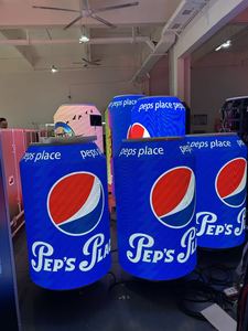 Pantalla LED Curva con Forma de Lata Cilíndrica P1.86 P2 para Publicidad de Bebidas Pepsi, Cerveza y <span class=keywords><strong>Red</strong></span> <span class=keywords><strong>Bull</strong></span> - Product Image 3