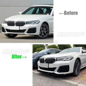 Protector de Parachoques Delantero Inferior para BMW Serie 5 G30 LCI M Sport 525i 530i 2020 2021 2022, Spoiler, Difusor, Cubierta - Product Image 2