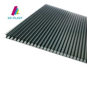 Feuille de <span class=keywords><strong>polycarbonate</strong></span> creuse transparente, matériau de <span class=keywords><strong>toiture</strong></span> moderne imperméable - Product Image 1