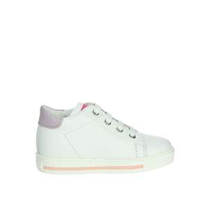 Sneakers da ragazza Falcotto bianche e rosa con glitter a stella, scarpe casual basse - Product Image 4