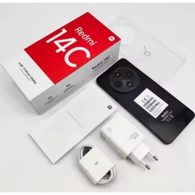 Global Original Redm 14C Smartphone 6.8'' 120Hz Dual Camera 5160mAh Battery 18W Fast Charging Android14 Phones