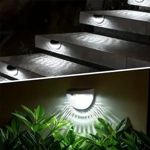 مصباح جداري شمسي خارجي من هيليوس مع بطارية مدمجة، مقاوم للماء بتصميم نصف كروي للحدائق والأسوار، إضاءة خارجية مثبتة على الجدار - Product Image 5