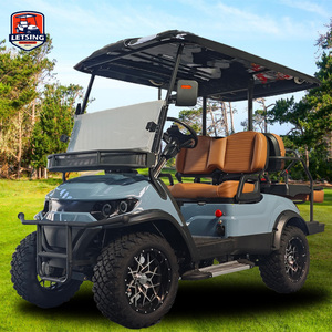 Carrito de Golf Nuevo 2026 de 4 Asientos, 5 KW, 48 V, con Neumáticos, Color Azul Claro, para Resort y Campo de Golf, con Batería de Iones de Litio - Product Image 2
