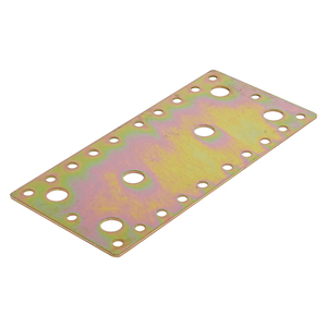 Piastra di Riparazione per Tralicci <span class=keywords><strong>in</strong></span> Acciaio Zincato Anticorrosione, Connettore per Legname, per Strutture Moderne di Case <span class=keywords><strong>in</strong></span> Legno - Product Image 1