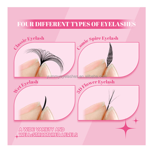 Thiết kế mới Anime Lash Spikes phần mở rộng PREMADE truyện tranh Spire Anime Lash khay mềm Fluffy Anime Lash phần mở rộng - Product Image 3