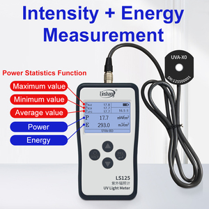 En Stock LS125 UVA UVB UVC UVV Medidor de intensidad de luz azul Radiómetro ultravioleta Medidor de luz UV - Product Image 4