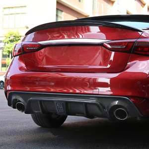 Suitable for Infiniti Q50 Q50S Carbon Fiber Rear Lip and Rear Spoiler Modification - Product Image 1