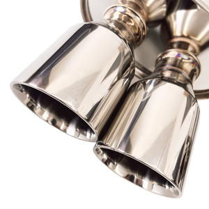 Edelstahl-Axle-Back-Schalldämpfer für <span class=keywords><strong>Subaru</strong></span> <span class=keywords><strong>WRX</strong></span> & STi 15-21 mit Ventil und Steuerung, Doppelwand-Auspuffendrohr - Product Image 4