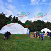 Надувная купольная палатка Igloo с воздуходувкой, надувная палатка для дома для вечеринки