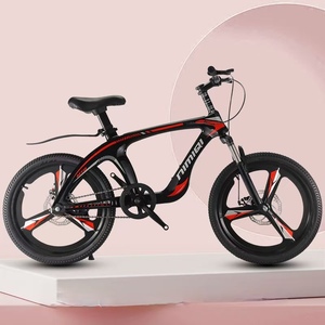 Kinderen Magnesium Alloy Mountainbike 6 tot 8 jaar oud, kinderfiets met versnellingen en schijfrem voor jongens en meisjes - Product Image 3