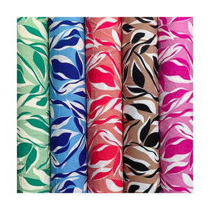 120gsm 100D Maza 4 Way Stretch Super Doux 95% Polyester 5% Spandex Bubu Tissé Fleur Imprimer <span class=keywords><strong>Mango</strong></span> Four Way Spandex Tissu - Product Image 1