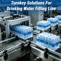 Fabrieksdirect semi-automatische kleine onderneming waterafvulmachine complete drinkwaterproductielijn