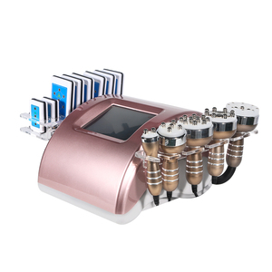 <span class=keywords><strong>2025</strong></span> portatile multifunzione 6 in 1 macchina dimagrante per il corpo rosa da 8 pollici riduzione del grasso della pelle stringe la forma del corpo sotto vuoto massaggio del corpo - Product Image 2