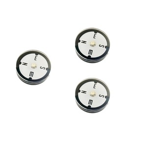 Miniature Compass 20mm ABS Plastic Portable Pointer Dial Hiking Mountaineering Camping Outdoor Use - Product Image 3