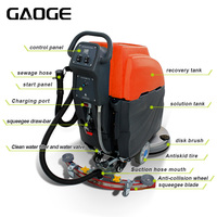 GAOGE OEM A1 - Máquina de Limpieza de Pisos Manual, Económica, para Fábricas y Almacenes