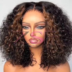 Perruque Double Trame Superbe <span class=keywords><strong>Cheveux</strong></span> Humains, Lace Front Courte Pixie Bouclée Bob HD, Perruque Frontale en Dentelle Vietnamienne Brute Sans Colle <span class=keywords><strong>Cheveux</strong></span> Humains - Product Image 2