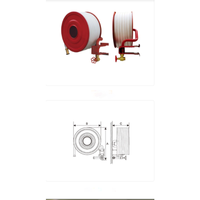 Tuyau d'incendie en PVC flexible robuste de spécification standard pour une utilisation en milieu communautaire, conception portable
