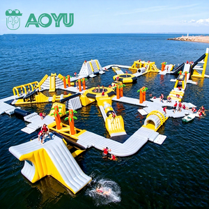 AOYU Fabricante <span class=keywords><strong>de</strong></span> Toboganes Inflables Personalizados y Circuitos <span class=keywords><strong>de</strong></span> Obstáculos, Parque Acuático Flotante en Venta - Product Image 1