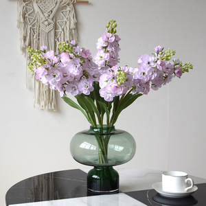 Fleurs artificielles en gros M-1066, Delphinium Ajacis violet de 52 cm, fleur à tige unique, fleur <span class=keywords><strong>violette</strong></span> pour <span class=keywords><strong>la</strong></span> décoration de table et de <span class=keywords><strong>la</strong></span> maison - Product Image 4
