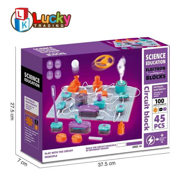 Expériences activités de tige jouets éducatifs Science Can Kit électronique de circuit imprimé pour débutants avec kits scientifiques