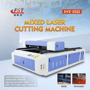 Smt <span class=keywords><strong>Stencil</strong></span> Gemengde Metalen FST-1390 1325 Laser Snijmachine 1300*2500Mm Laser Snijmachine Voor Metalen Niet-metalen - Product Image 2