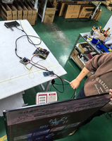 Module d'affichage LCD intérieur 55 pouces, résolution 2K, écran tactile TFT, panneau ultra-fin pour centres commerciaux, OEM 12V SDK