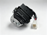 Ensemble de serrures de contact pour moto en alliage de zinc avec noyau en cuivre, fixation réservoir de carburant, fonction de déverrouillage de selle, remplacement de haute qualité CLICK