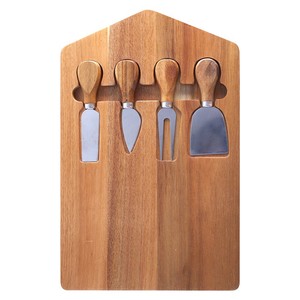 <span class=keywords><strong>Planche</strong></span> <span class=keywords><strong>à</strong></span> découper en bois d'acacia de style nouveau avec ensembles de couteaux <span class=keywords><strong>à</strong></span> fromage en or <span class=keywords><strong>planche</strong></span> de service au fromage <span class=keywords><strong>à</strong></span> <span class=keywords><strong>pain</strong></span> - Product Image 6