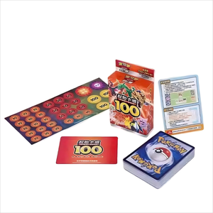 YZ pokémoned thẻ pre-lắp ráp bắt đầu thiết lập 100 xác thực giao dịch thẻ cậu bé trước trò chơi bí ẩn pokemoned phù hợp với bán buôn - Product Image 3