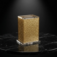 Boîte à Tsedaka Faite à la Main, Cadeaux de Haute Qualité, Judaica Personnalisée, Boîte à Argent en Acrylique Pleine Couleur, Boîte de Collecte de Monnaies de Charité en Lucite