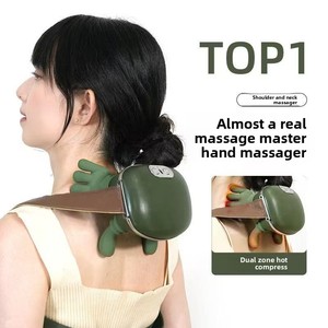 Ayarlanabilir Yoğunluk ve Isıtma Fonksiyonlu Boyun ve Omuzlar için Derin Doku Shiatsu Masaj Aleti - Product Image 3