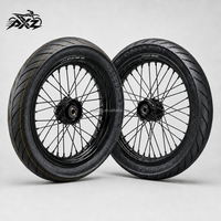 Kit de roues Supermoto 17 pouces pour Sur-Ron Light Bee 2ème génération 2026, moyeux en aluminium CNC 100/80-17 130/70-17, kit E-Bike haute performance