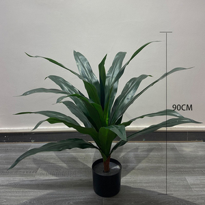 Arbre en pot vert en plastique, plante artificielle pour hôtels, bureaux, décoration de mariage, plantes artificielles, décoration intérieure - Product Image 2