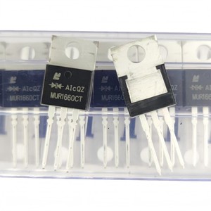 Fast recovery <b>rectifier</b> diode MUR1660CT for cathode supply MUR1660CTR for anode supply half bridge/paired tube - Product Image 2