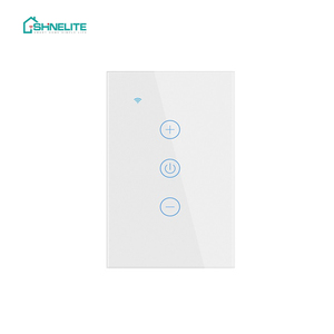 USAU標準ユニバーサルアイテムShinelite3ギャングスマートWifiタッチカーテンスイッチ - Product Image 6