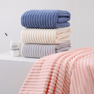 Candy Corduroy <b>Bath</b> <b>Towel</b> 70x140cm Quick Dry Absorbent Soft Face <b>Towel</b> Household Use - Product Image 2