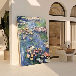 Art mural moderne personnalisé, art abstrait esthétique, toile murale contemporaine, peinture de paysage pour la maison et la galerie - Product Image 6