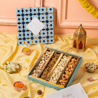 Cadeau du Ramadan Boîtes de chocolat personnalisées Emballage de boîte de bonbons de luxe à la truffe et aux biscuits