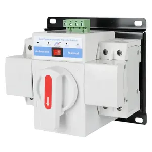 O MCB datilografa o interruptor elétrico do interruptor de transferência automático 2P 4P 63A 100A 125A ATS do poder duplo