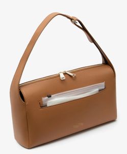 Universele Veganistische Lederen Kinderwagen Organizer Premium Luiertas Met Verstelbare Schouderriem Voor Babyproducten - Product Image 1