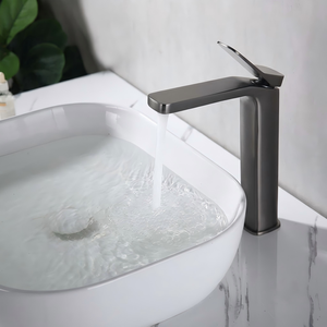Oferta Especial para Baño: Grifo Mezclador Moderno Negro YEKALON FT-6802 para Lavabo, Grifería Sanitaria, Grifo Alto para Lavabo - Product Image 2