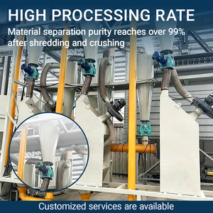1300 kg/h Batería de desecho ambiental Planta de reciclaje Máquina de reciclaje de batería de litio Paquete suave Equipo de reciclaje de batería - Product Image 3