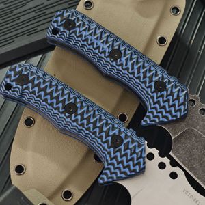 Couteau de poche tactique WT de haute qualité en acier inoxydable à lame droite G10, épaisseur [indiquer la épaisseur], garantie 1 an - Product Image 3