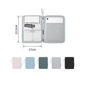 ซองใส่แล็ปท็อป PU ป้องกันการกระแทก พิมพ์โลโก้ได้ กระเป๋าใส่แล็ปท็อปแบบพกพา กันน้ำ สำหรับแท็บเล็ตพีซี ขนาด 10.9 12.9 นิ้ว - Product Image 5