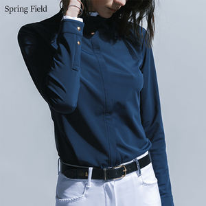 Magliette a maniche lunghe da equitazione SF magliette da allenamento per equitazione da donna di alta qualità - Product Image 5