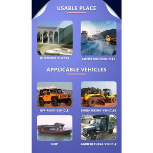 12V 24V 12W Halo Angel Ring faro 2,5 "pulgadas redondo Led faro para Jeep Wrangler Jk camión todoterreno motocicleta luz de trabajo - Product Image 6